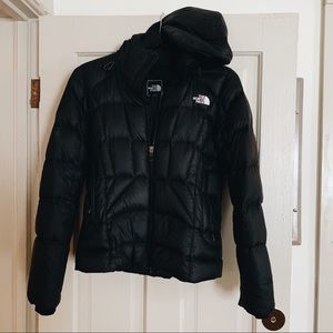 Black North Face Down 550 parka